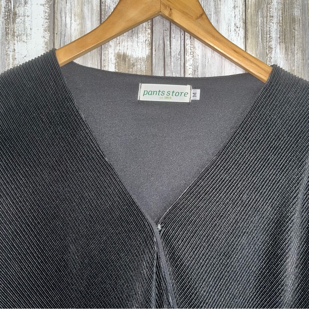 Pants Store Black Ribbed Bodysuit - Picture 4 of 5